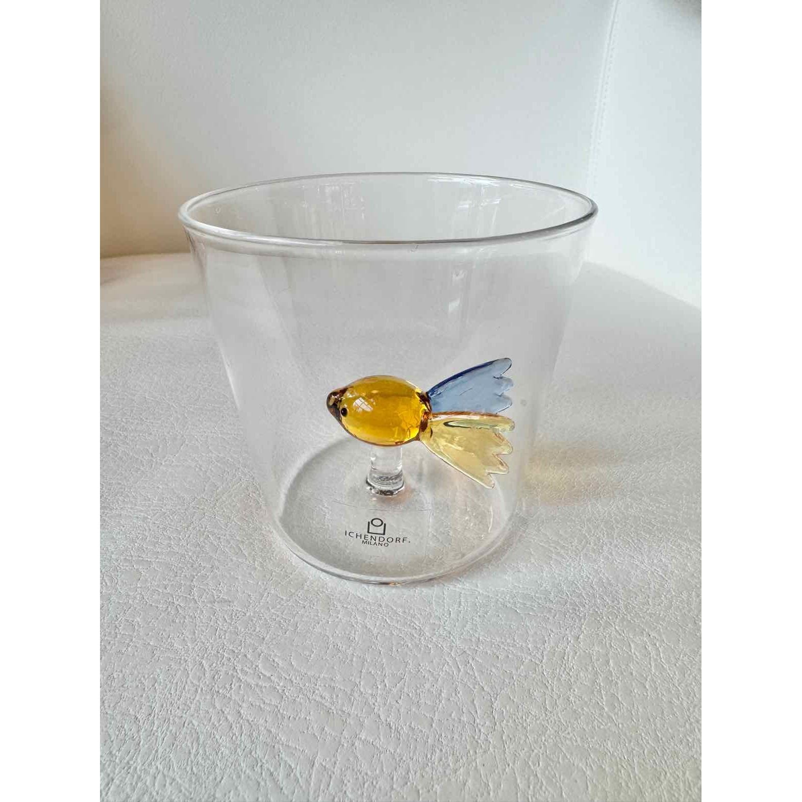 SET of 4 Fish Tumblers by Ichendorf Milano