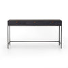 'Trey' Dark Wood 3-Drawer Modular Writing Desk by Four Hands - AS IS