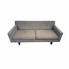 Andre Gray Linen Sofa w/ Wood Legs by Room & Board