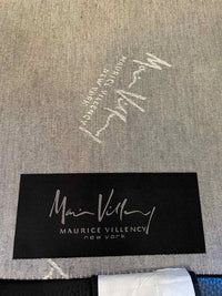 Black Leather Club Chair by Maurice Villency (AS IS)