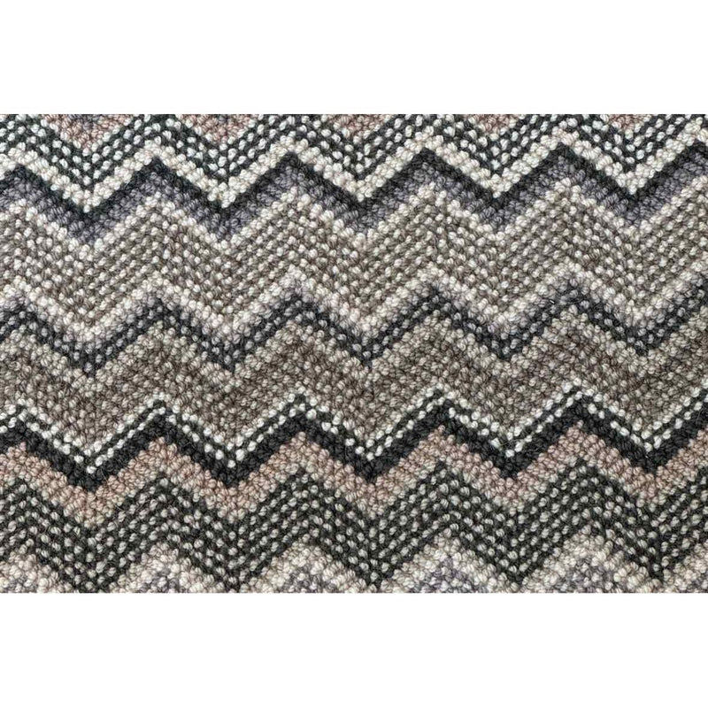 11-ft Missoni Forlini Stone Zigzag Rug