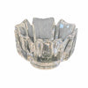 Crystal Nut Bowl, 5.5"Dx4"H