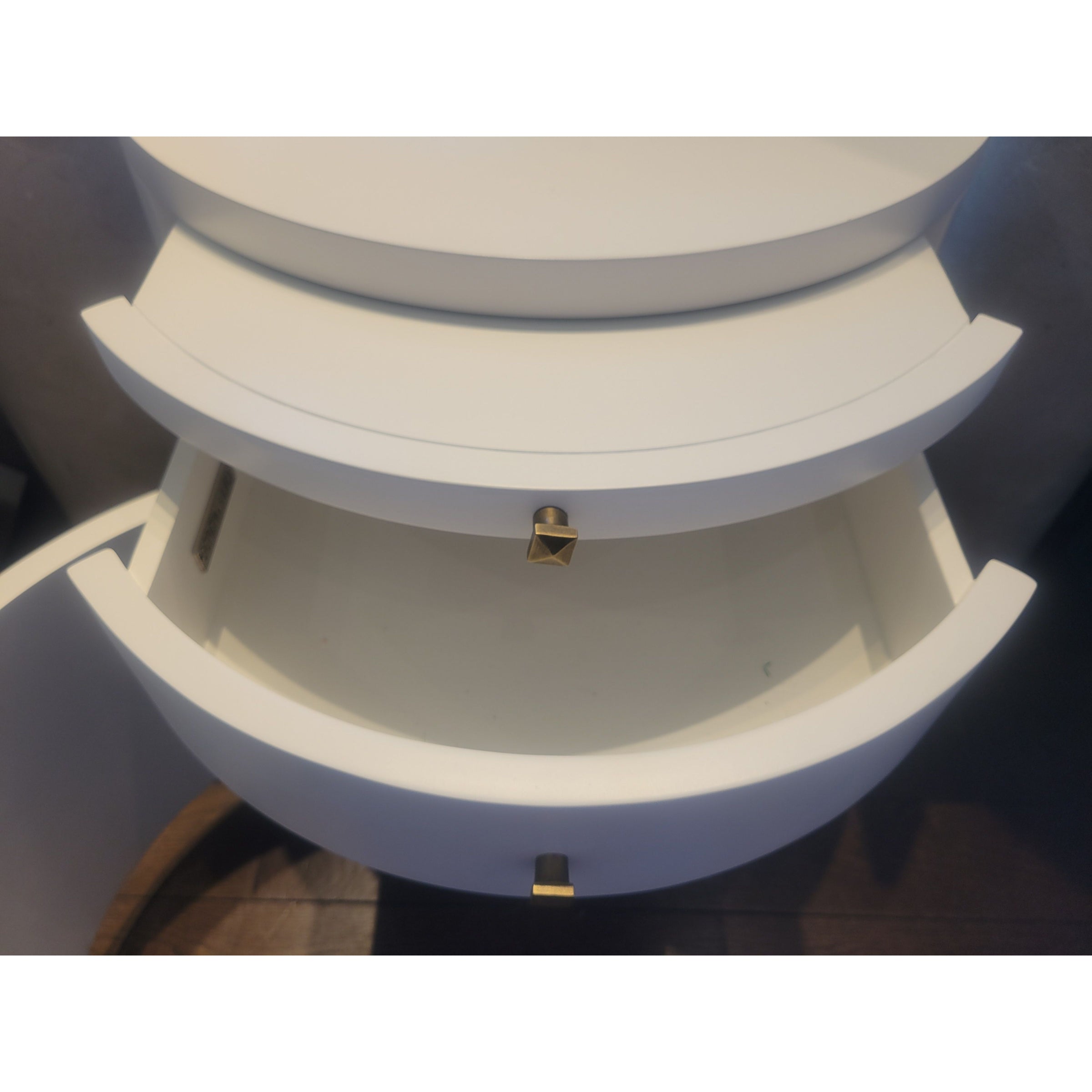 Round Pinecrest Nightstand by Serena & Lily
