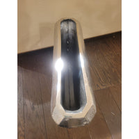 Thin Aluminum Pedestal Planter / Vase