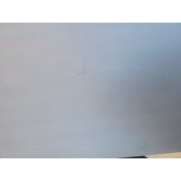 Brushed Gray Metal Mini Console Table