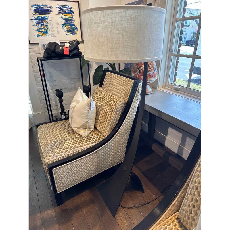 Stasis Oil Rubbed Bronze Floor Lamp w/ Shade by Hubbardton Forge - colletteconsignment.com