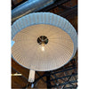'Kokomo' Wide Wicker & Brass Pendant by Chapman & Myers for VC