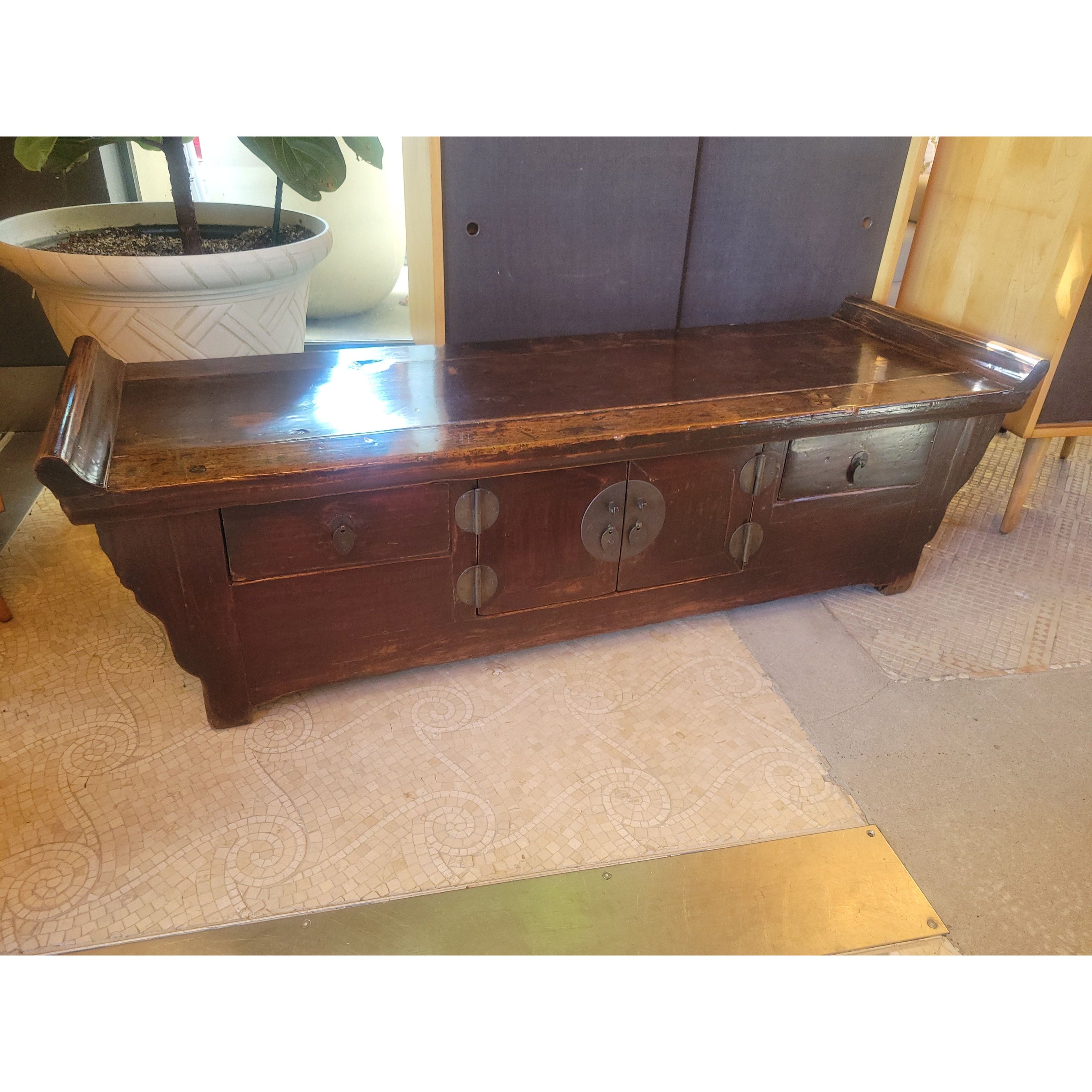 Antique Chinese Alter Cabinet