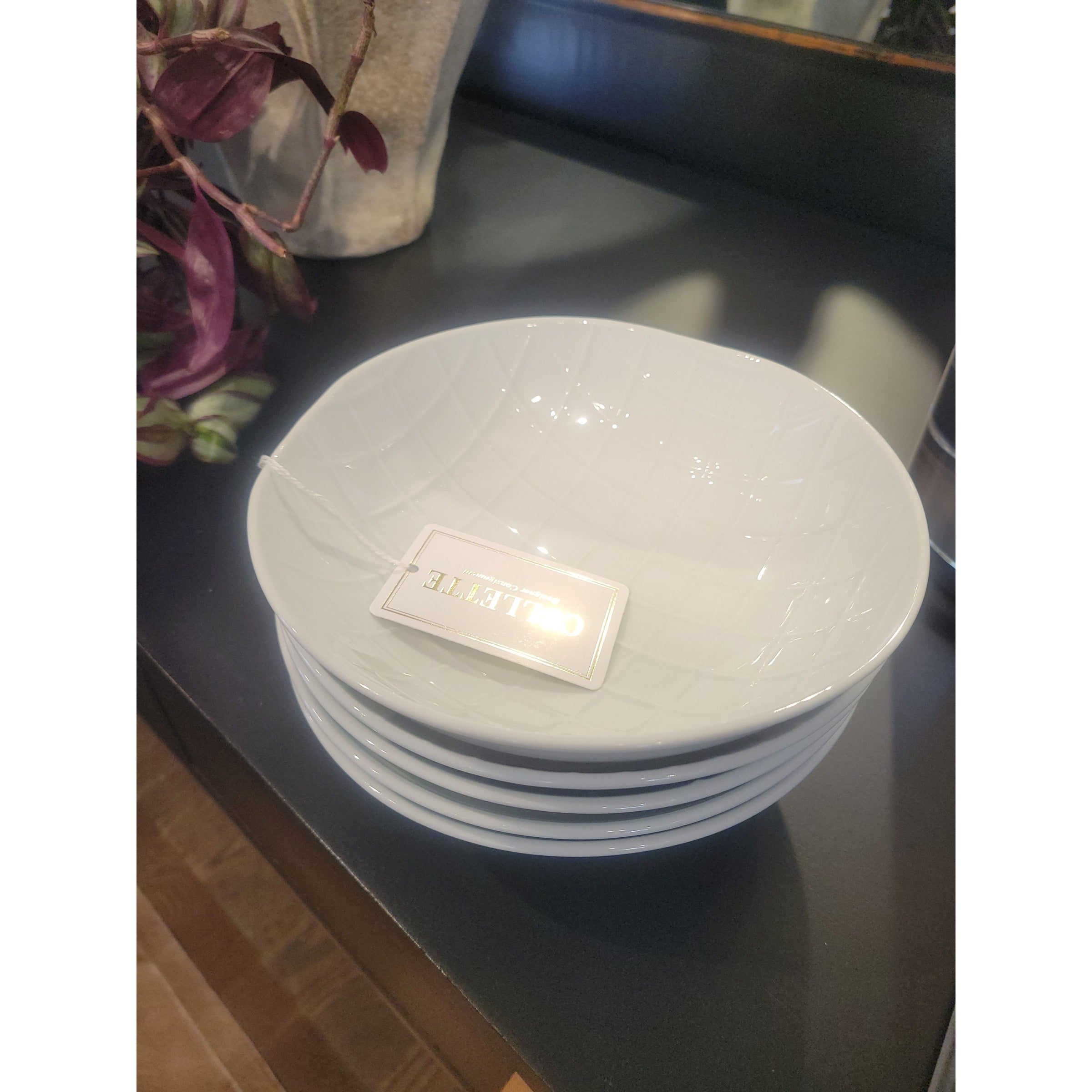 Set of 6 Pasta Bowls by Hakusan