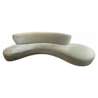 Holly Hunt 'Serpentine' Sofa in Velvet by Vladimir Kagan