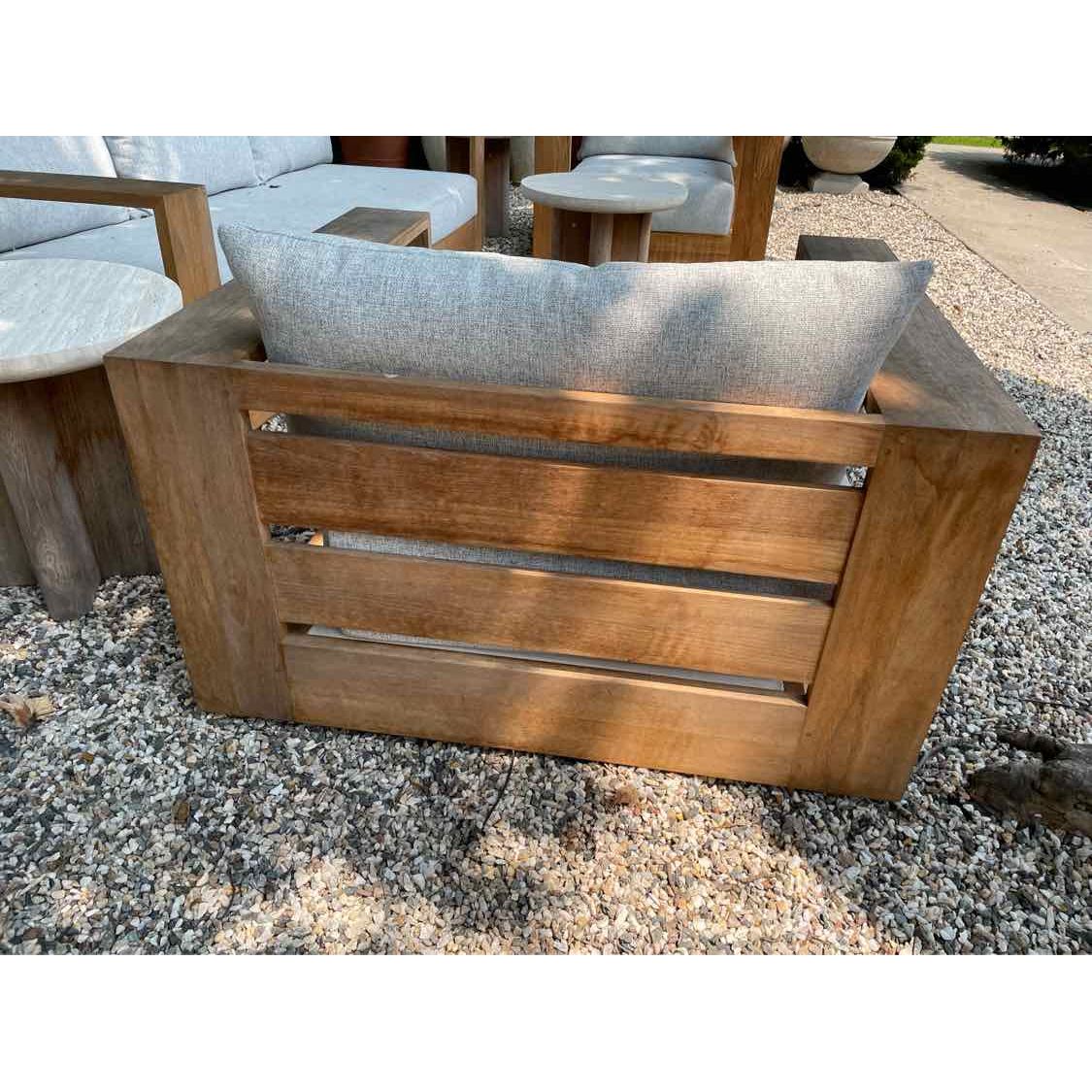 PAIR of Hayman Teak Lounge Chairs by Harbour