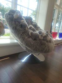 L.E. Koala Lounge Swivel Chair by AP Collection