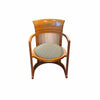 SET of 8 Model 606 Taliesin Barrel Armchairs by Frank Lloyd Wright for Cassina,