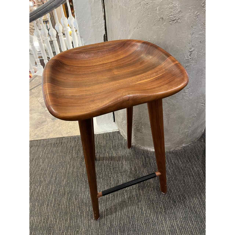 Tractor Wood DWR Bar Stool