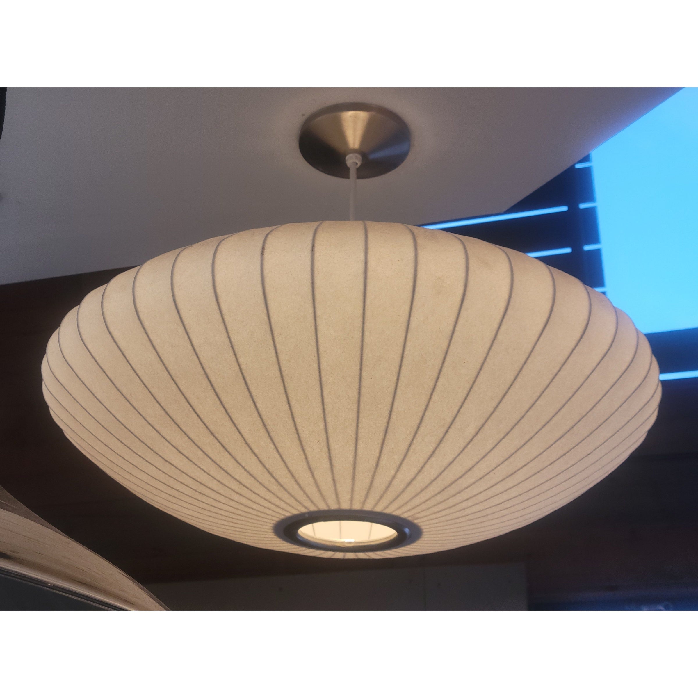 'George Nelson' Saucer Bubble Pendant by Modernica - AS IS
