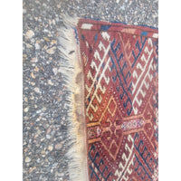 8x11 Red Bokharah Rug