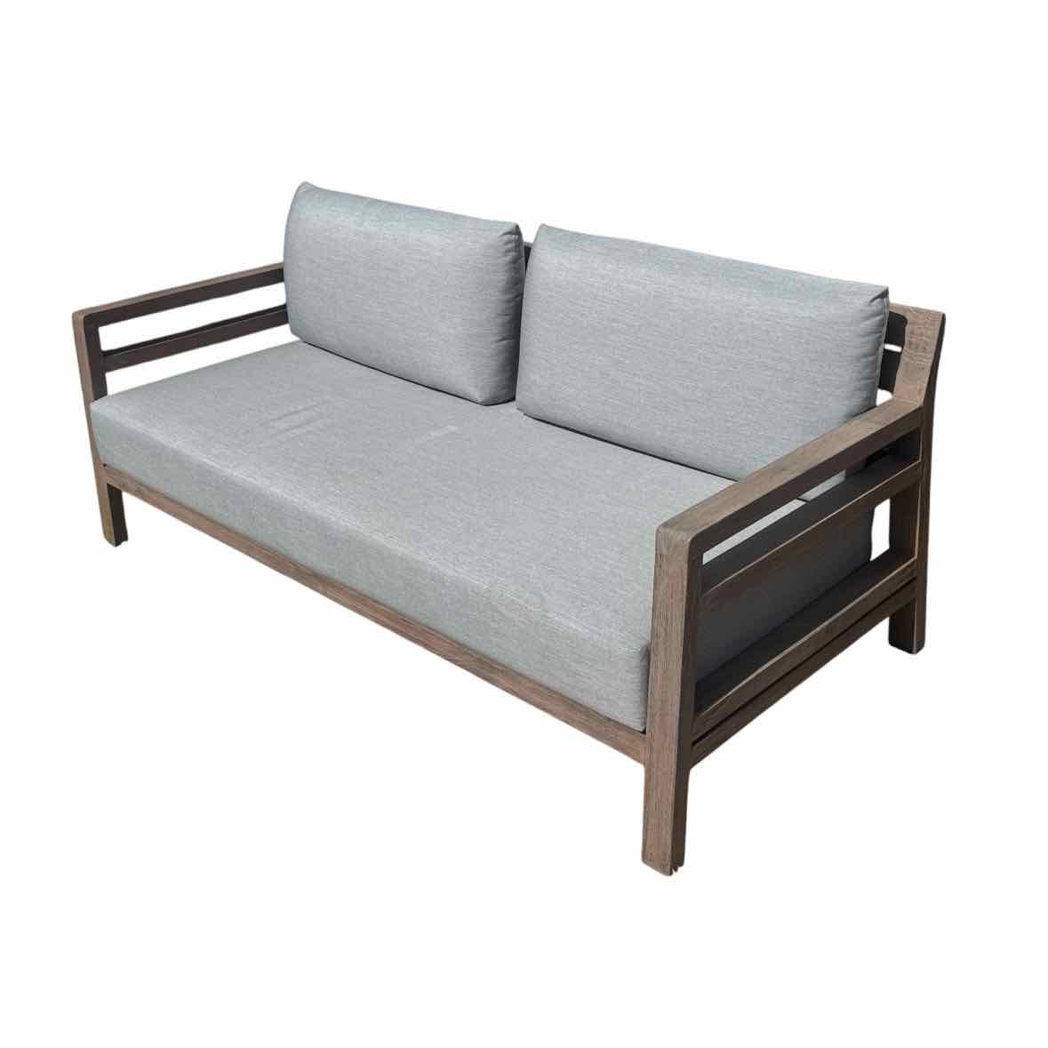 Costes 3-Seater Sofa in Pickled Teak