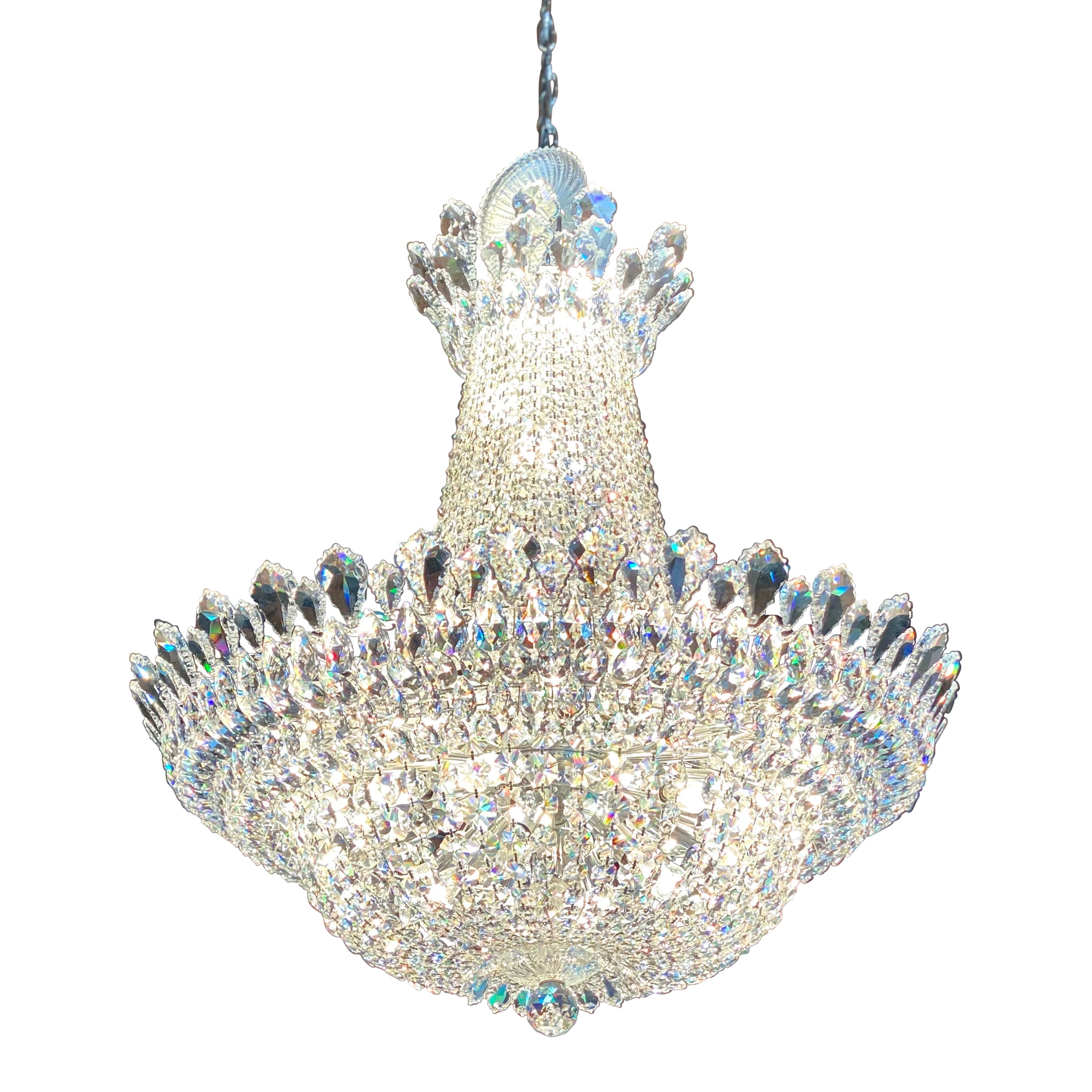 Schonbek Crystal Chandeliers Trilliane - colletteconsignment.com
