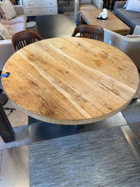 Artistica Home Verite 60" Round Blonde Wood Dining Table