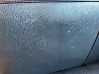 Black Leather Club Chair by Maurice Villency (AS IS)