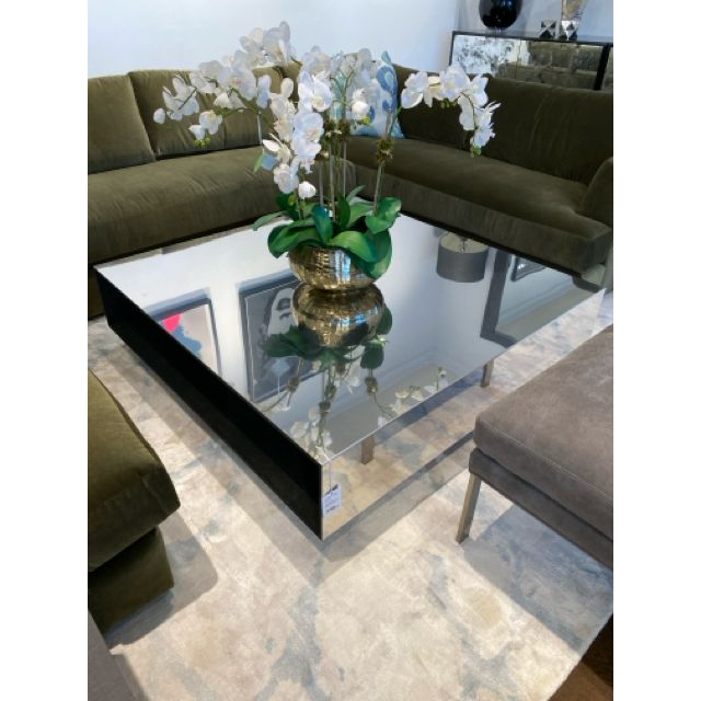 Mirroir Table Design by Matteo Thun & Antonio Rodriguez for Baxter 49"Sqx13"
