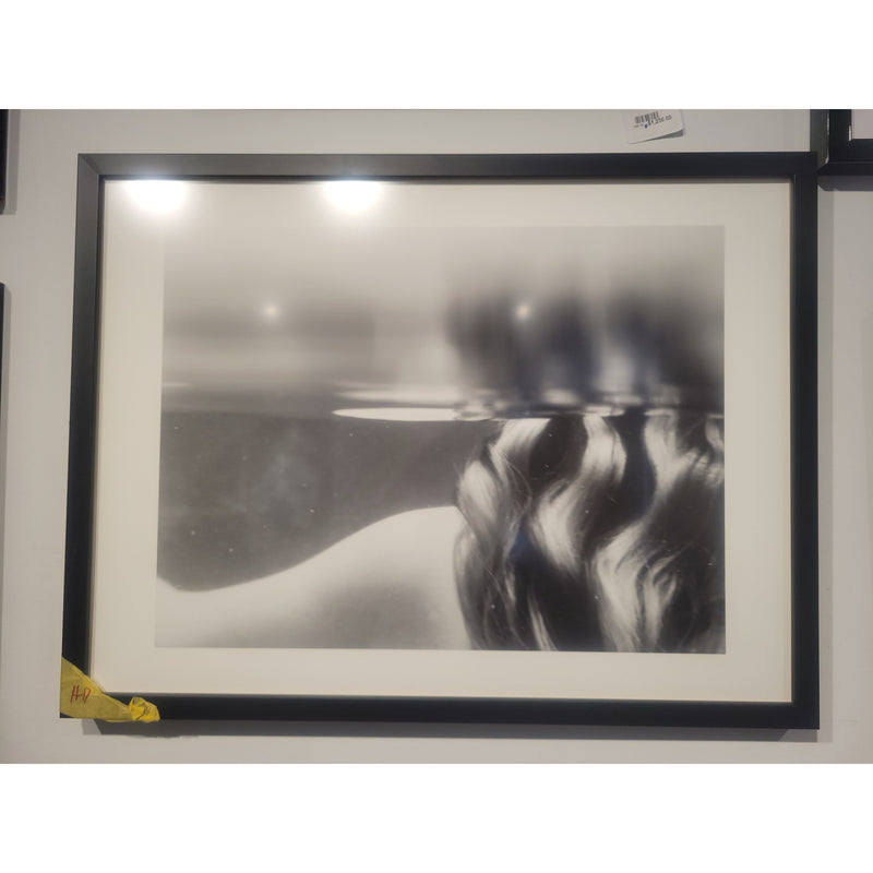 'Asha' B&W Art Print by Kamala Nahas in Frame - colletteconsignment.com