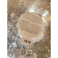 Tall Gold Mercury Glass Pillar Candle Holder