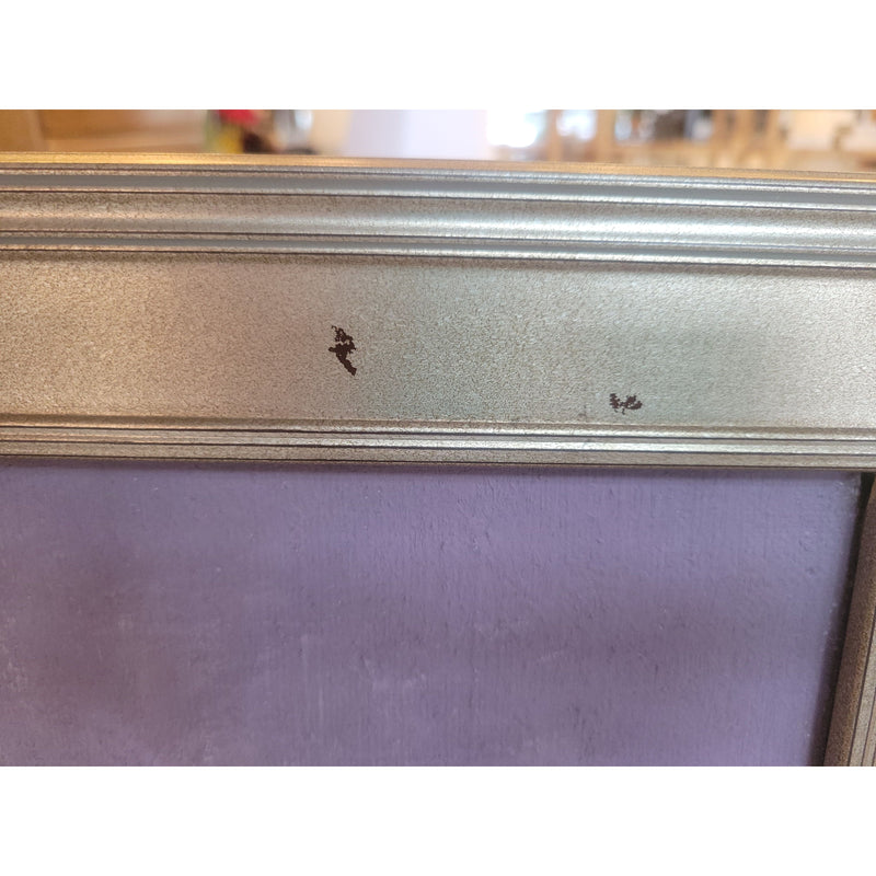 Mannequin w/ Ivy Crown Painting in Silver Frame