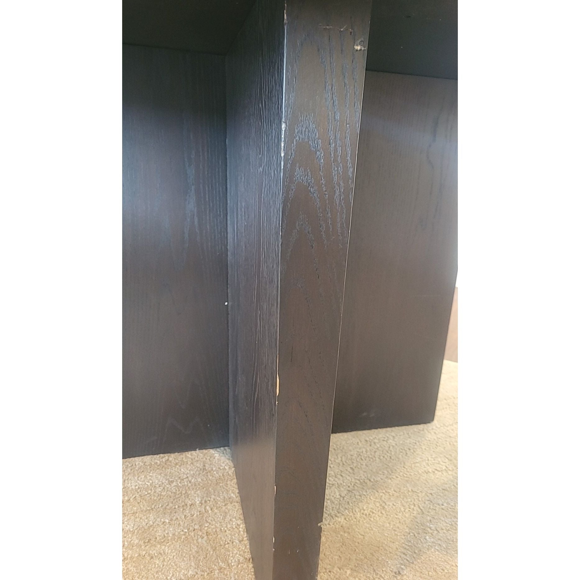 Wyeth Split Bamboo Round Dining Table by RH (AS IS) - colletteconsignment.com