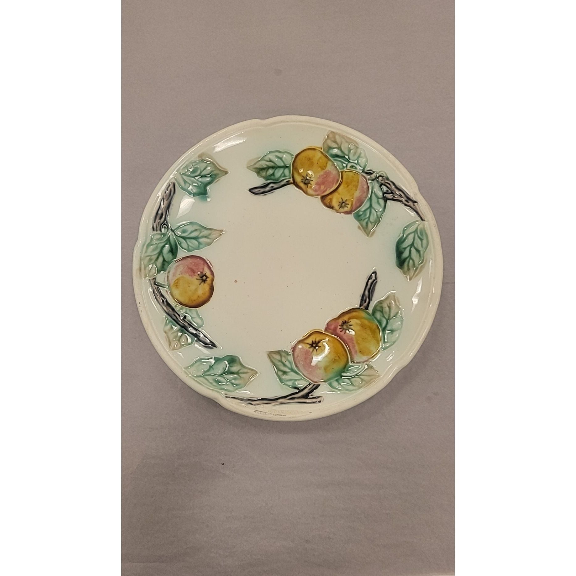 Ceramic Peaches Plate