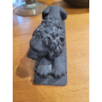 Black Lion Statue