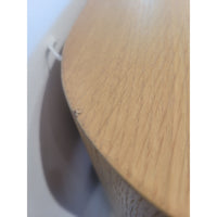 Oslo Glass 4-door Media Console in Aged Natural Oak