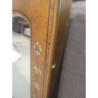 Antique Italian Hand-Painted Trumeau Wall Mirror - colletteconsignment.com
