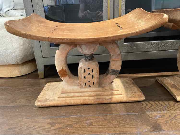 Ceremonial West African Ashanti Wood Stool (AS IS)