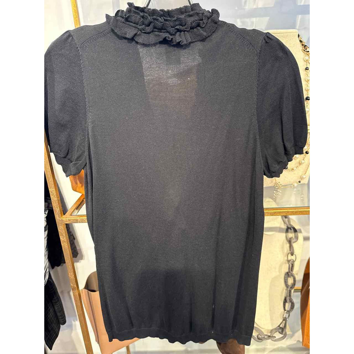 BCBG Maxazria Size M Black Sweater - colletteconsignment.com