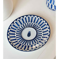 Hermes Bleus d'ailleurs Porcelain Coffee Cup & Saucer Cup