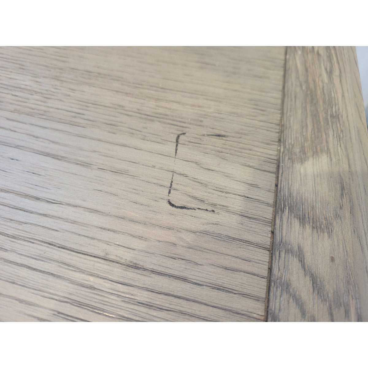 St. James Gray Oak 5-ft Media Console by RH (AS IS)