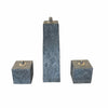 Set of 3 Stone Lanterns