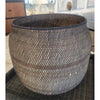 Large Black Woven Basket