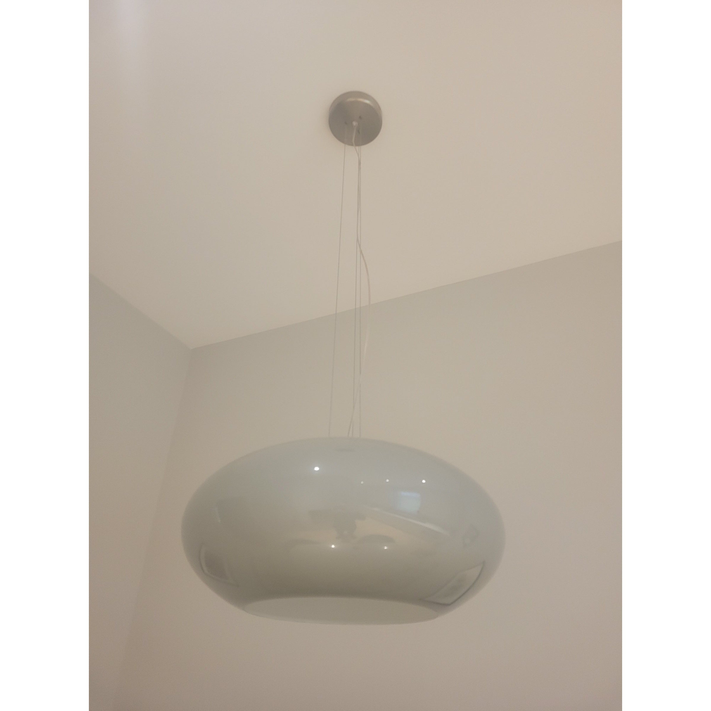 Casper Gray Glass Ceiling Light