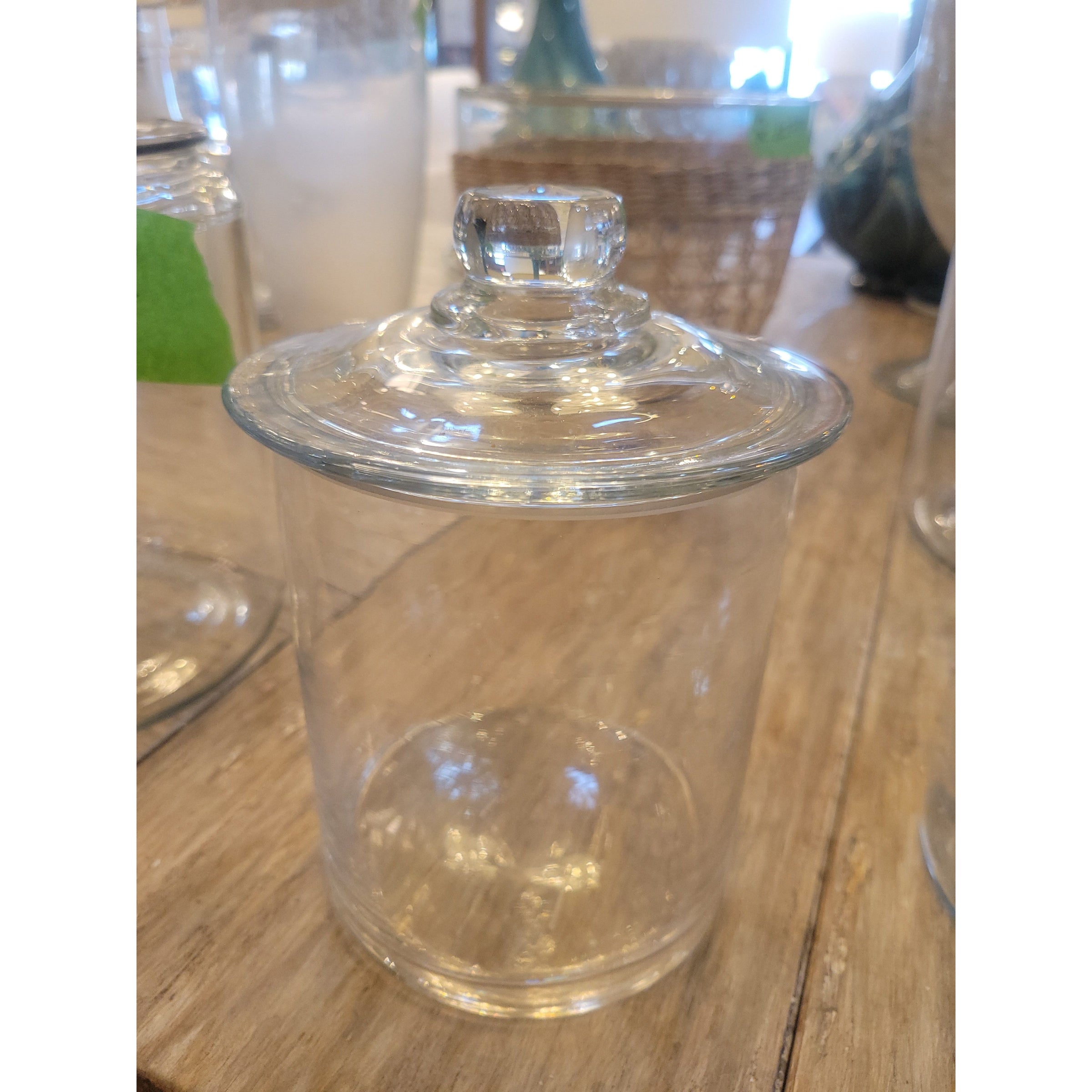 Sm Glass Jar w/ Lid