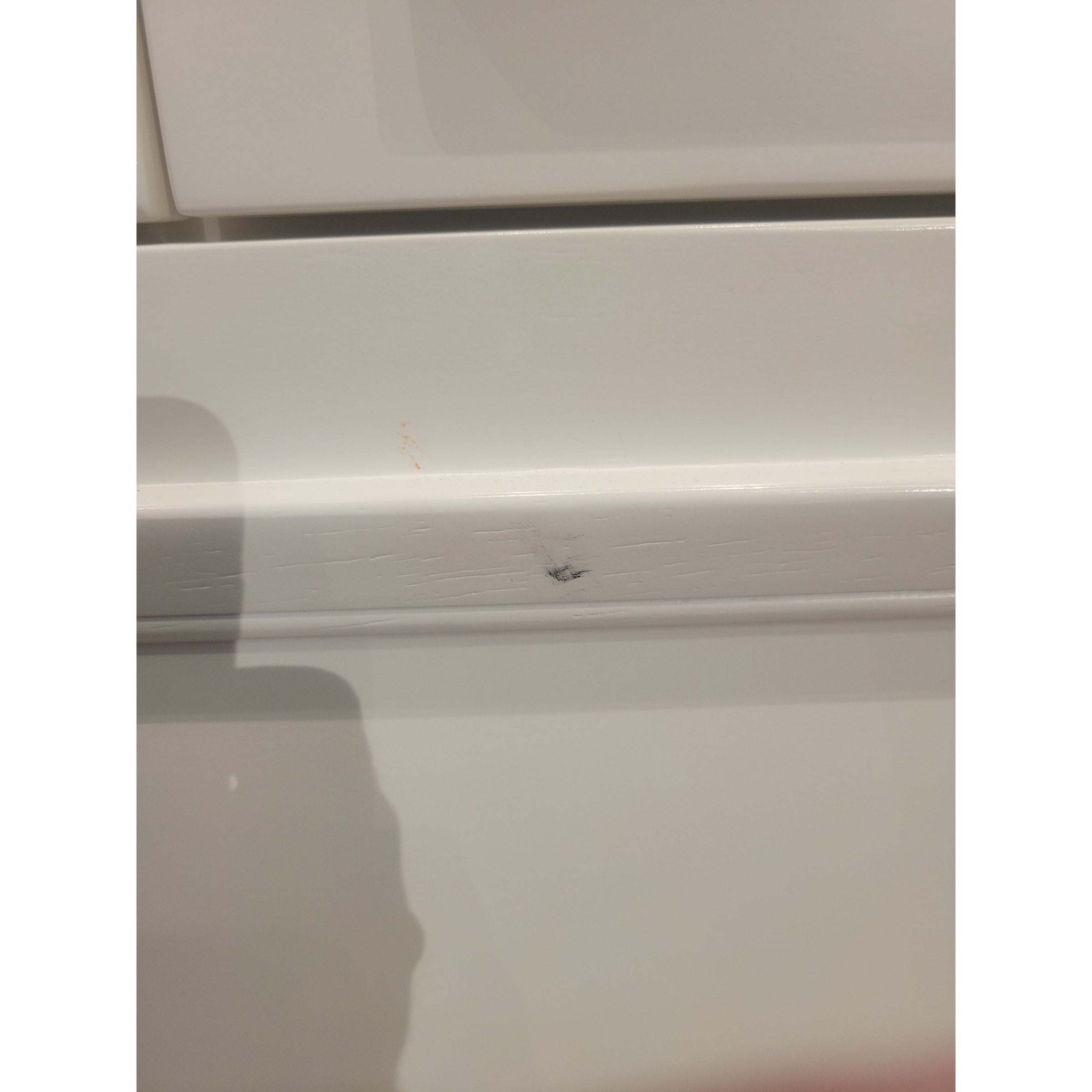 White Wood 4-Drawer Dresser by PB