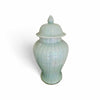 Pale Blue Ceramic Ginger Jar