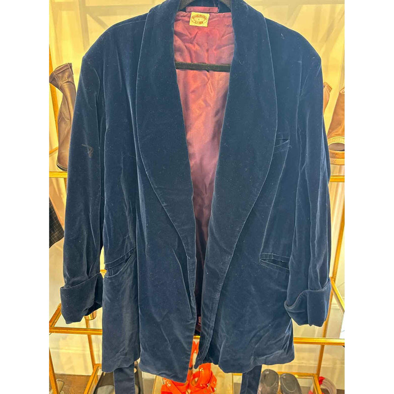 Men's Brook Brothers Navy Blue Blazer - colletteconsignment.com