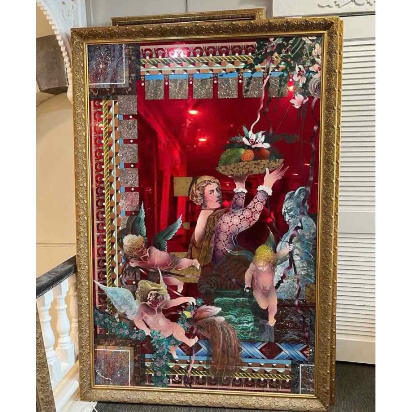 St. Moritz Painted Acrylic Panels (4 INDIVIDUAL PANELS)