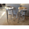 PAIR of 'Deja Vu' Polished Aluminum Stools by Magis Italy