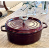 La Cocotte Cast Iron French Oven w/ Rooster Handle by Staub