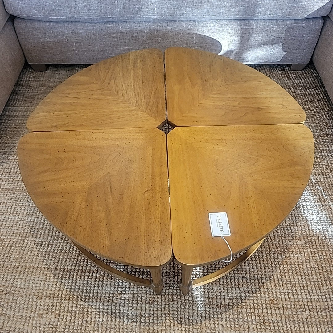 Set of (4) Mid Century Tables