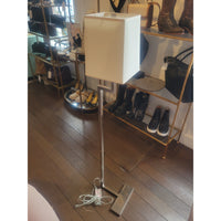 Polished Nickel Floor Lamp Attrib. to Aerin