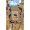Metal Frame w/ Dolphin & Orca Motif